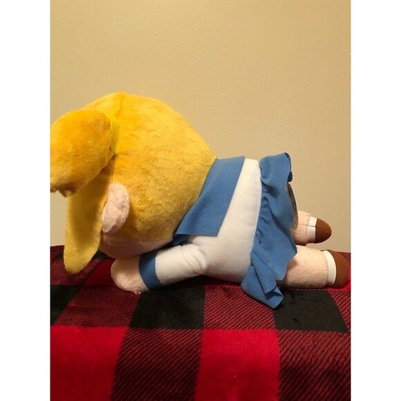 Pop Team Epic Popuko Plush Laying Down 14" Big Toreba Prize Plush Japan Import - Picture 5 of 9